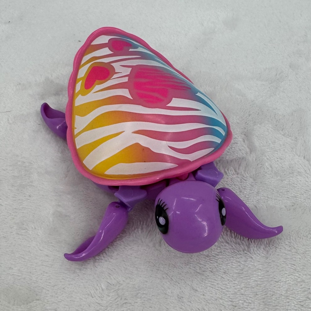 Little Live Pets Lil Turtle Sea Heart Rainbow Zebra Heart Kids Interactive Toy